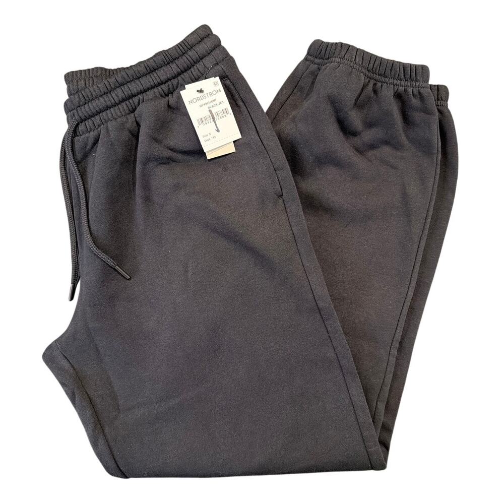 NWT BP. Jogger Sweatpants Jet Drawstring, Black, Women's Size Small